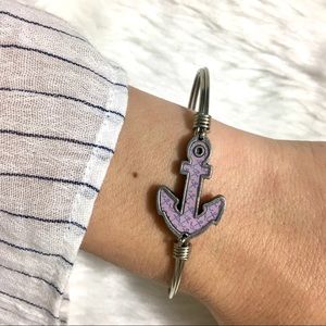 Luca + Danni Purple Anchor Bracelet!